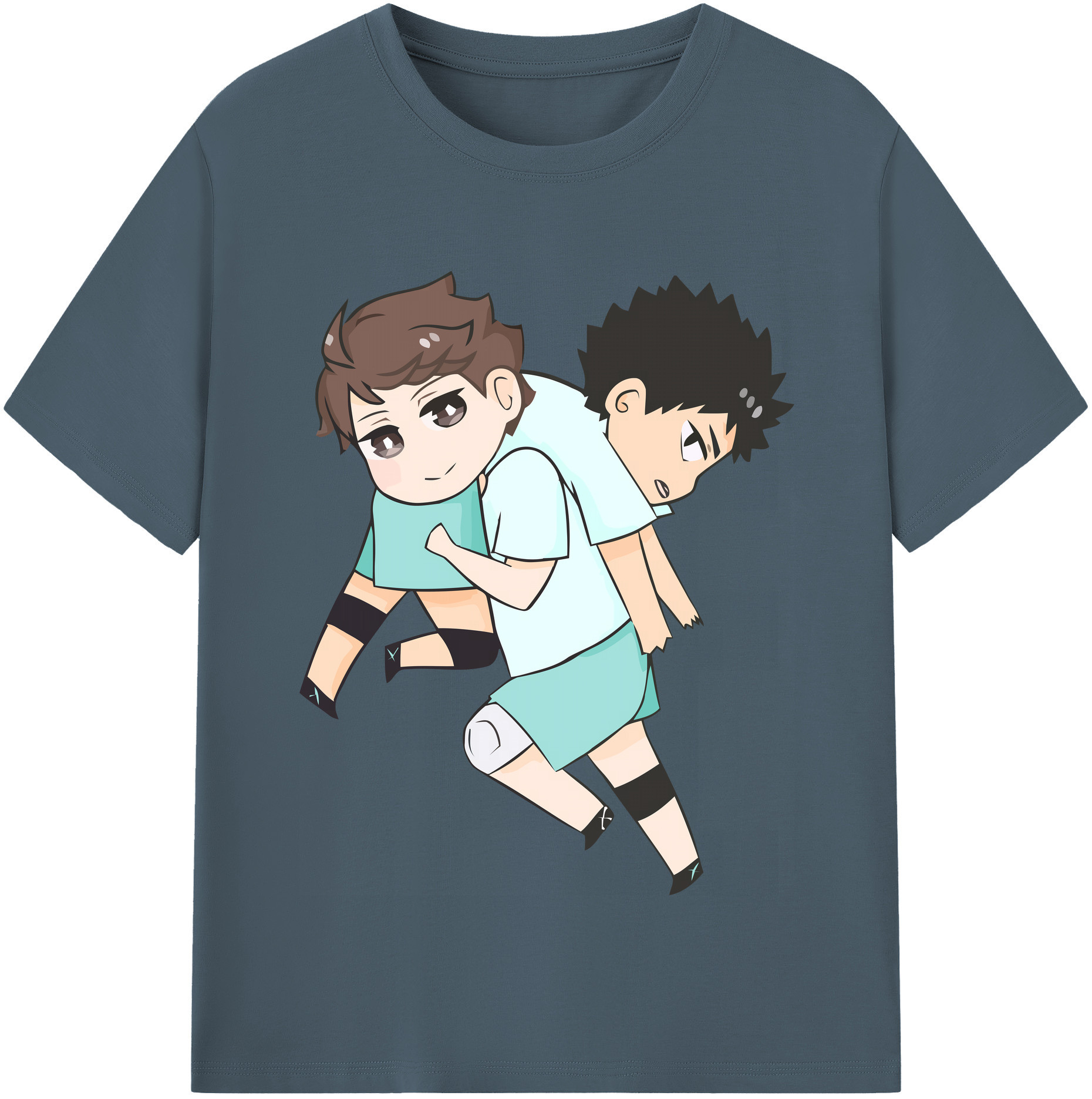 （画像用） ハイキュー!! Haikyu!! 綿100％半袖Tシャツ（フロントプリント）